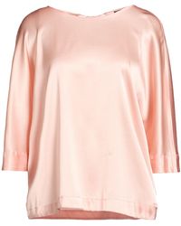 Roberto Collina - Top Silk, Elastane - Lyst