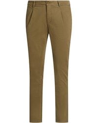 Teleria Zed - Camel Pants Cotton, Elastane - Lyst