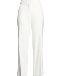 JW Anderson - Ivory Pants Polyester, Wool, Elastane - Lyst