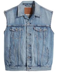 Levi's - Manteau en jean - Lyst