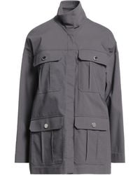 Patrizia Pepe - Jacket Cotton, Polyamide, Elastane - Lyst