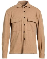 Costumein - Camel Jacket Virgin Wool, Polyamide - Lyst