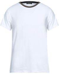 Camiseta Teeth and Animalier con estamapdo patchwork Roberto Cavalli de Algodón de color Negro para hombre Hombre Ropa de Camisetas y polos de Camisetas de manga corta 