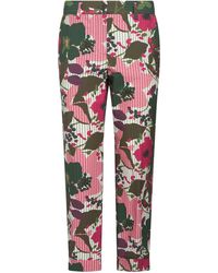 P.A.R.O.S.H. - P.A.R.O..H. Military Pants Cotton, Polyester, Elastane - Lyst