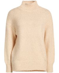 Eleventy - Turtleneck Wool, Cashmere, Mohair Wool, Silk, Metal Fiber - Lyst