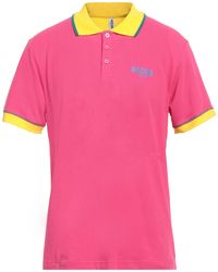Moschino - Fuchsia Polo Shirt Cotton - Lyst