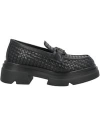 Emanuélle Vee - Loafers Leather - Lyst