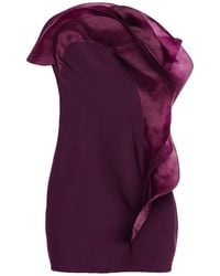 Gaurav Gupta - Mini Dress Polyester, Silk - Lyst