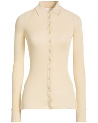 Sa Su Phi - Cream Cardigan Cashmere, Silk - Lyst