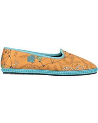 sandalias y chanclas de Zapatillas de casa Mujer Zapatos de Zapatos planos Slippers Friulane de Emilio Pucci de color Amarillo 