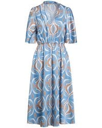 Biancoghiaccio - Midi Dress - Lyst