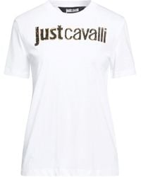 Just Cavalli - T-Shirt Cotton - Lyst