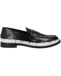 MSGM - Loafers Leather - Lyst