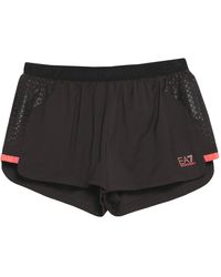 EA7 Shorts e bermuda - Nero
