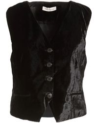 Manila Grace - Tailored Vest Polyester - Lyst