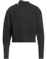 WOOD WOOD - Mélange Wool-Blend Crewneck Sweater - Lyst