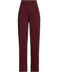 Kontatto - Burgundy Pants Polyamide, Wool, Viscose, Cashmere - Lyst