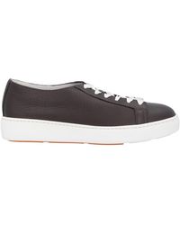 Santoni - Sneakers Leather - Lyst