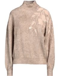 Brunello Cucinelli - Turtleneck Virgin Wool, Mohair Wool, Polyamide, Cashmere, Silk - Lyst