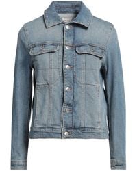 Zadig & Voltaire - Denim Outerwear Cotton, Elastane - Lyst