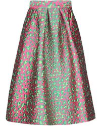 P.A.R.O.S.H. Falda a media pierna - Multicolor