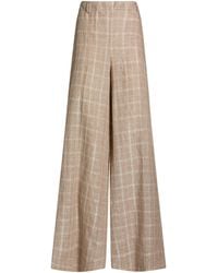 Attic And Barn - Pants Linen, Polyester, Polyamide - Lyst