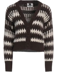 No Secrets - Dark Cardigan Acrylic, Polyamide, Viscose, Wool - Lyst