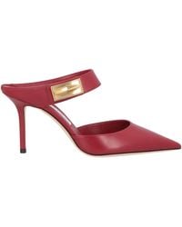 Jimmy Choo - Brick Mules & Clogs Leather - Lyst