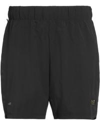 EA7 - Shorts & Bermuda Shorts Polyester, Elastane - Lyst