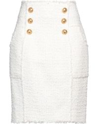 Balmain - Midi Skirt - Lyst
