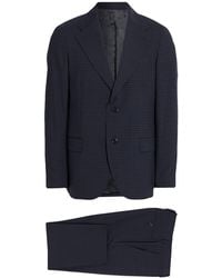 Lardini - Suit Wool, Elastane - Lyst