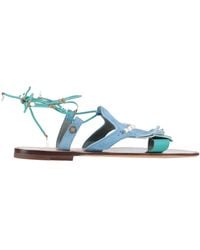 Santoni - Sandals Leather - Lyst