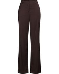 RUE DU BAC - Pants Polyester, Viscose, Wool, Elastane - Lyst