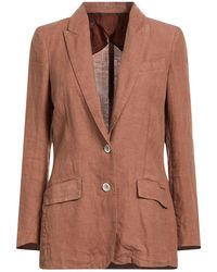 120% Lino - Blazers - Lyst