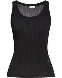 Burberry - Tank Top Viscose - Lyst