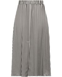 Shirtaporter - Midi Skirt Viscose, Silk - Lyst