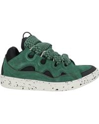 Lanvin - Emerald Sneakers Lambskin, Polyester, Polyamide, Natural Resin, Elastane - Lyst