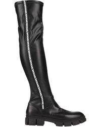 karl lagerfeld thigh high boots