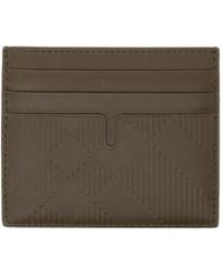 Burberry - Cardholder Calfskin - Lyst