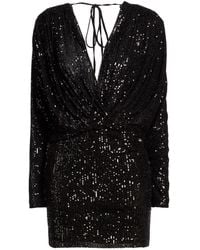 Relish - Mini Dress Polyester, Elastane - Lyst