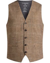 Circolo 1901 - Tailored Vest Cotton, Elastane - Lyst