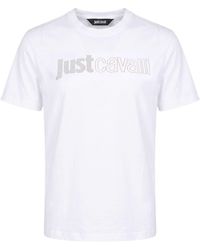 Just Cavalli - T-Shirt Cotton - Lyst