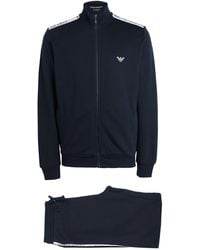 Emporio Armani - Tracksuit Cotton, Polyester - Lyst
