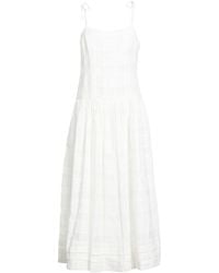 Rag & Bone - Midi Dress Cotton, Cupro - Lyst