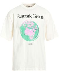 MSGM - Camiseta - Lyst