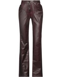 Mugler - Pants Cotton - Lyst