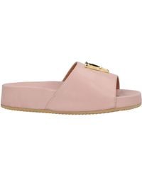 Via Roma 15 - Blush Sandals Leather - Lyst