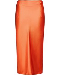 ALESSANDRO ENRIQUEZ - Midi Skirt Polyester - Lyst