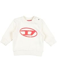 DIESEL - Sweatshirt Cotton, Elastane - Lyst