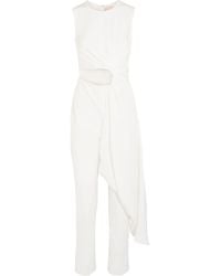 roksanda jumpsuit white